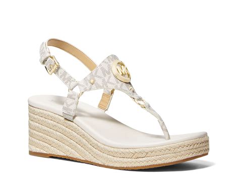 michael kors wedges sandles|michael kors casey wedge sandals.